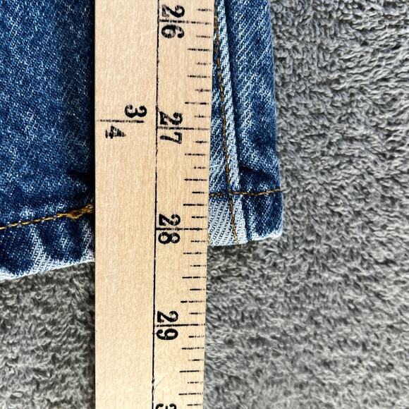 Vintage Levi's 505 Jeans Mens 36X29 Medium Wash Denim Straight Red Batwing 90s - Picture 13 of 13